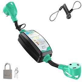 LATCH.IT 30 Amp RV Surge Protector | 30 Amp Surge Protector for RV w/ 2100 J of Protection | Camper Surge Protector 30 Amp w/ Built-in Circuit Analyzer | Protect Your RV with 30amp Surge Protector!