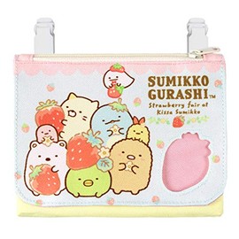 Takanami Create 094718 Flap Pouch with Window [Small Storage / Tissue Holder] Sumikko Gurashi 094718 Product Size (Approx.): H4.3 x W 5.7 x D 1.0 inches (110 x 145 x 25 mm)