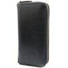 BlissLeather Tochigi Leather Long Wallet Premium Double Zipper Large Capacity