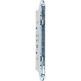 Rockwell Security Apex Recessed Mount Dual Point Sliding Door Mortise Lock with Dual Actuator Positions and Adjustable Inward Hooks Screwhole Spacing 3-15/16 Inches