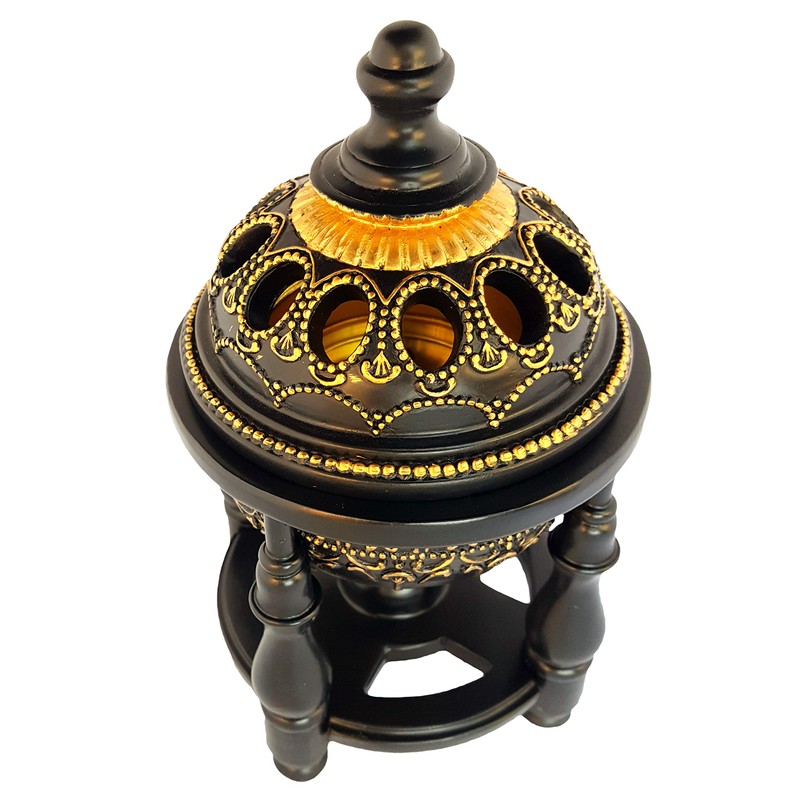 AM Charcoal Incense Burner - Bakhoor Burner Oud Frankincense Resin