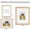 ECLSDL 11x14 Picture Frame Horizontal Vertical Display Photos 5x7/8x10 with