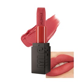 Matte Lipstick Nude Pink, Nude Matte Lipstick Long-Lasting Lip Makeup Waterproof Smudge Proof for Women,Silky Velvet Moisturizing Lip Stick High Impact Lip Color Lip Gloss Balm Gift for Girls-02