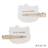 Sanrio N-1803-813575 Pochacco Hair Clip for Bangs, 1.1 x 0.4
