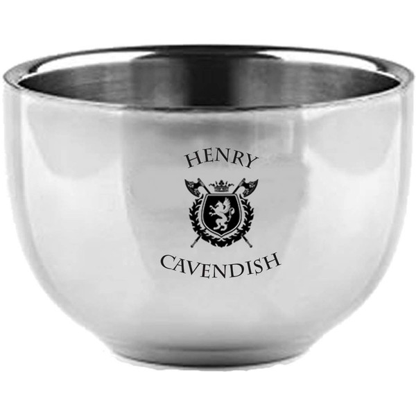 Henry Cavendish Stainless Steel Shaving Soap Bowl. Enhance Your Shave with the Best Mug and buy yourself a Good Shaving Brush.