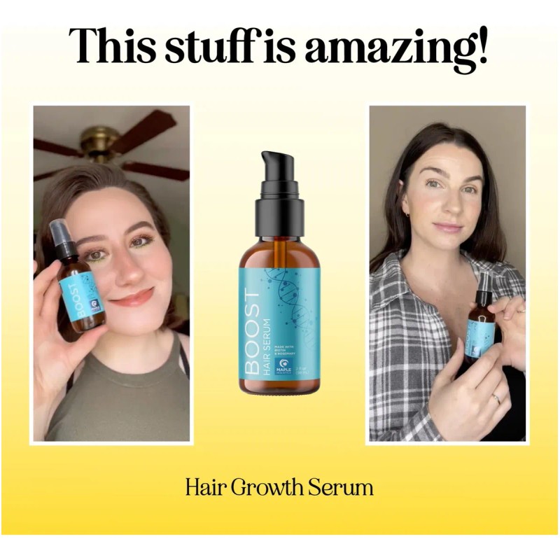 Advanced Biotin Hair Growth Serum - Suero Engrosador Del Ca