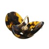 VingTAINE H-685-BR-CAFF Tortoise Shell Style Braided Design Hair Cuff, Hair