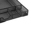 Metal Mesh Drawer Organizer Tray 5 Grids Multipurpose Stable Prevent
