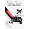 Universal Adjustable Aluminum Alloy Bike Rear Rack Heavy Duty 220lb