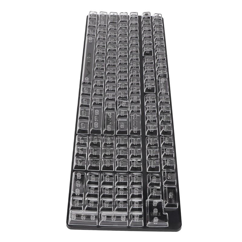 132 Keys Mechanical Keyboard Keycaps CBSA Height Transparent Ergonomic DIY