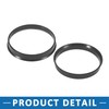 A ABSOPRO 63.4 to 67.1mm Wheel Hub Centric Rings Plastic