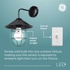 GE LED+ A19 Dusk to Dawn LED Light Bulbs, Automatic