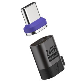 Daiilg PD 3.0 Fast Charging Cable Cord 240W Magnetic Type C Adapter 480 Mbps Data Transfer for Phone Laptop