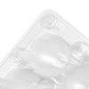 NAMYEUT Pack of 50 Quail Egg Boxes, 6 Plastic, 6