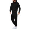 HHGKED Sweat suits men Tracksuits 2 Piece sets Athletic Jogging