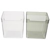 LABRIMP 2pcs Refrigerator Side Door Storage Bins Food Organizer for