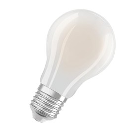 Osram Osram Energy Class LED-Lampe in klassischer Kolbenform, 7.2 W / 1521 lm, EEK A, kaltwei?es Licht (4000 K), CRI 80, aus gefrostetem bleifreiem Glas, E27 Sockel, IP20, 60 mm Durchmesser.