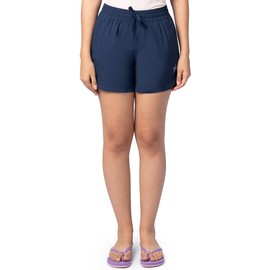 chavo Harvey - Pantalones cortos de longitud media para mujer, Estate azul, Large