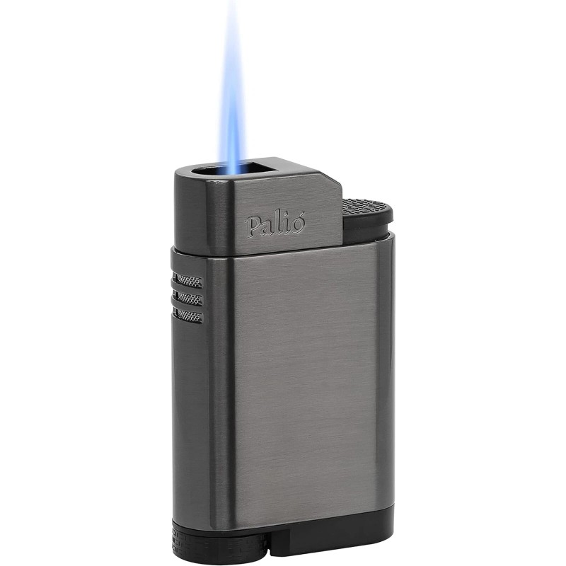Palio Ballista Jet-Flame Cigar Lighter, Cigar Smoking Reliable Flame, Gunmetal