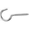 Screw Hook Open Zinc Plated Steel Wall Mount Ceiling Hanging