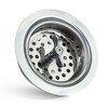 Highcraft 9763 Kitchen Sink (3-1/2 Inch) Stainless Steel Drain Assembly