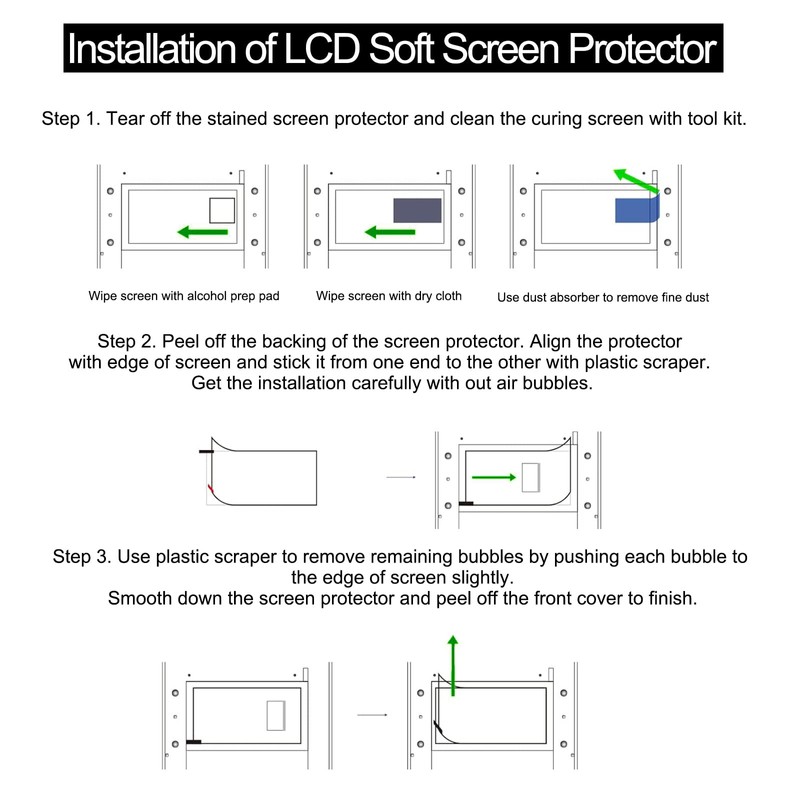 HIKUDIY - 5 Protectores de pantalla LCD de 10.3 pulgadas,