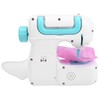 Kids Sewing Machine Toy Kit Portable W/Model Tape Scissor Threader