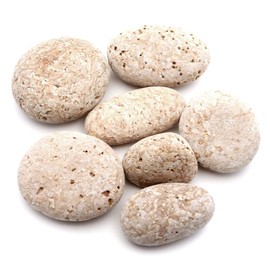 Himekwa rhyolite Himekawa Natural Stone, 10.6 oz (300 g), Tumbled Large Size, Made in Niigata Prefecture, Itoigawa, Japan, Power Stone, Made in Japan