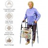 Universal Walker Bag,Handy Walker Basket with Water Cup Holde for