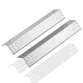 WM16-PAFGG023-2J Heat Plates Grill Replacement Parts for Backyard Grill Parts BY14-101-001-03 BY16-101-003-04 Heat Tents Grill Accessories 2 Burner Grill Heat Shield 2 Pieces