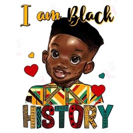 Black History DTF Transfers (Transfer Only) - Design: Black Girl Magic red, green, yellow