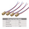 WOWOONE Mini Red Laser Diode, 30pcs, 5V 650nm 5mW, Red