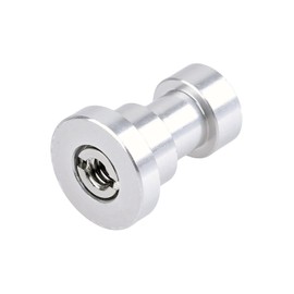 Spigot Adapter 1/4 Inch and 3/8 Inch Internal Thread and 3/8 Inch Male Thread
