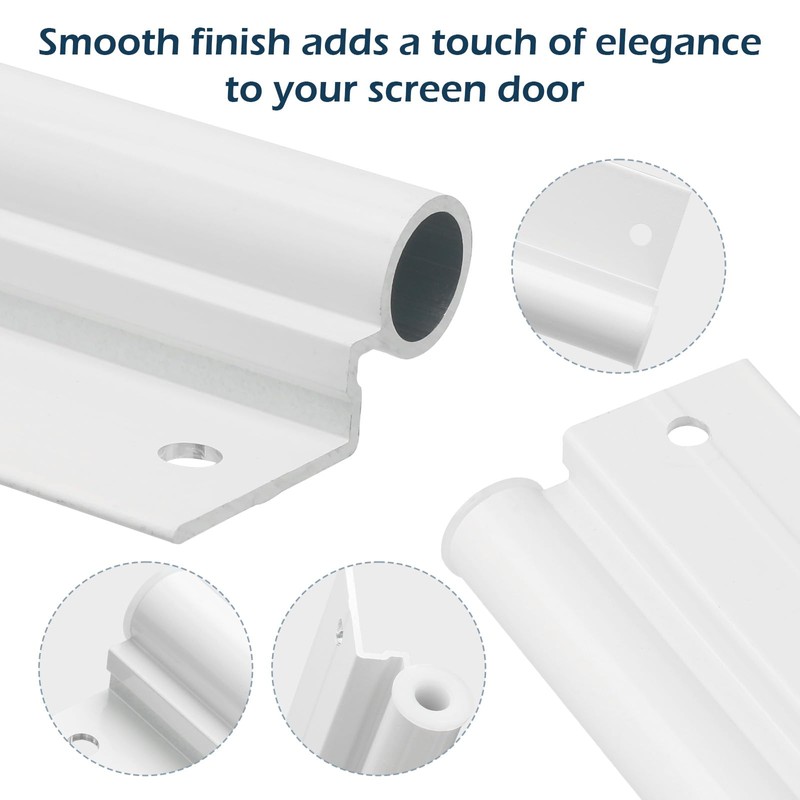 Screen Door Lower Hinge Leaf for Andersen Screen Doors Aluminum