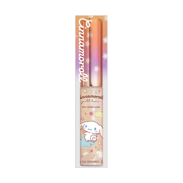 jill leen. x Cinnamoroll Collaboration Star Glitter Liner (A15, Cream