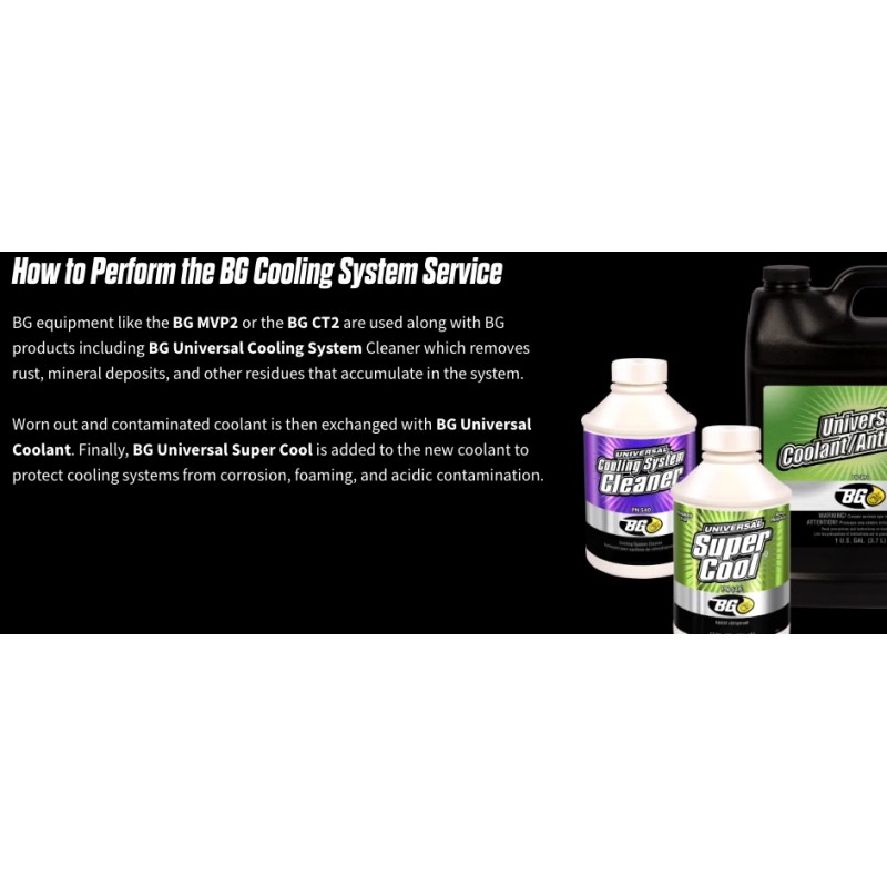 BG | COOLING SYSTEM CLEANER ✪NEW✪ 5408 8 OZ. OEM