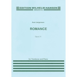 Romance Op.21 For Trombone And Piano. Book and Part(s)