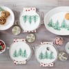 Vietri Melamine Lastra Holiday Unbreakable Salad Plate, 8.75" D Dessert