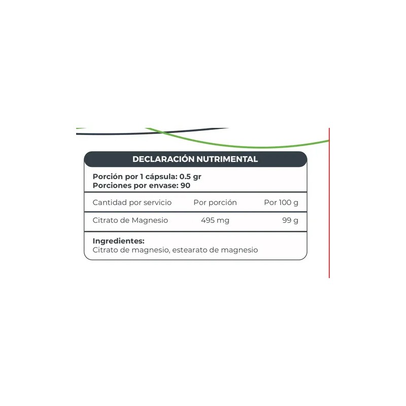 Vitaminas Citrato De Magnesio 90 Caps Pomo 45g Son 2