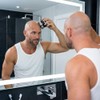 Afeitadora para hombre con cabezal giratorio 7D para hombre calvo,