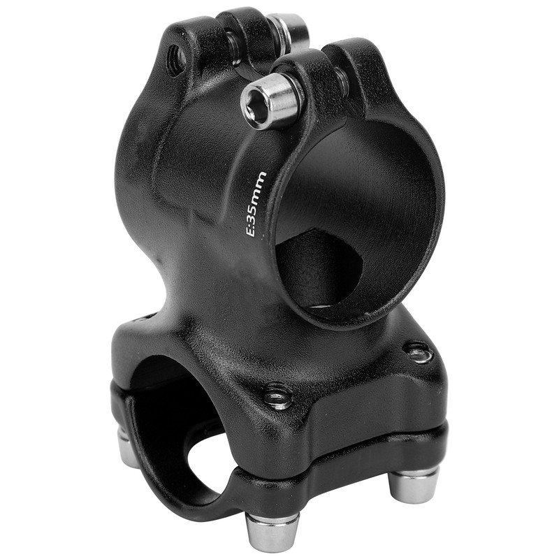 25.4x35mm LUNJE Aluminium Alloy Hollow Bicycle Short Handlebar Stem Children