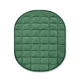 TONGDADA Weighted Lap Blanket 7lbs for Adult,Perfect for Relaxation, Lounging, Napping, Sleeping & Travel,Luxury Minky Weighted Body Blanket,Weighted Throw Blanket-Dark Green Minky, 29" x 24"