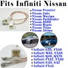 Danbojit 4 Pack Speaker Wiring Harness Replacement for Nissan 2004-2021,