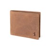 BERLINER BAGS Vintage Leather Wallet Brooklyn, RFID Blocking Wallet, Billfold