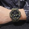 SKMEI 1965 Men Watch Professional 30M Water Resistant Double Display