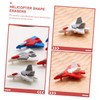 TOYANDONA Aircraft Eraser Toy 36 Pcs Eraser Prizes for 3D