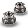 KAX 512498 Pair Front/Rear Wheel Hub Bearing Compatible with 2013-2015