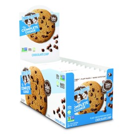Lenny & Larry's The Complete Cookie, Chocolate Chip, Soft Baked, 16g Plant Protein, Vegan, Non-GMO, 4 Ounce Cookie (Pack of 12)