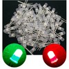 100PCS 5mm Dual Bi Color Polar Changing Rojo/Verde Led LED