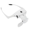 Headband Magnifying Glasses USB Charging 5 Lenses 1.0X 1.5X 2.0X